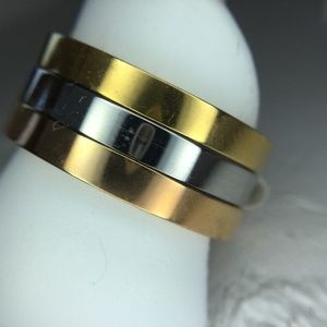 Trio of stackable bands size 3 thru 10